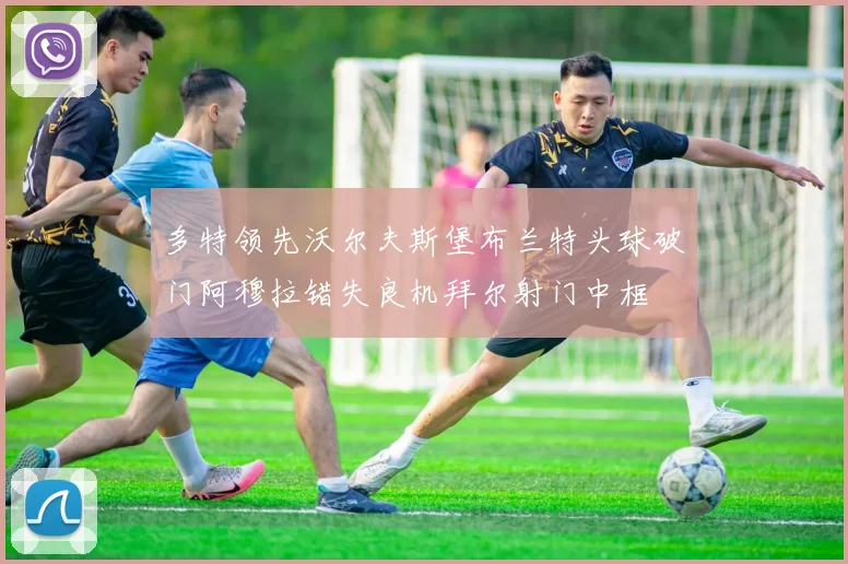 多特领先沃尔夫斯堡布兰特头球破门阿穆拉错失良机拜尔射门中框
