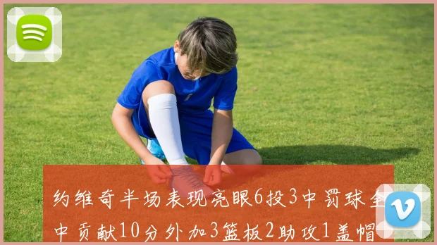 约维奇半场表现亮眼6投3中罚球全中贡献10分外加3篮板2助攻1盖帽